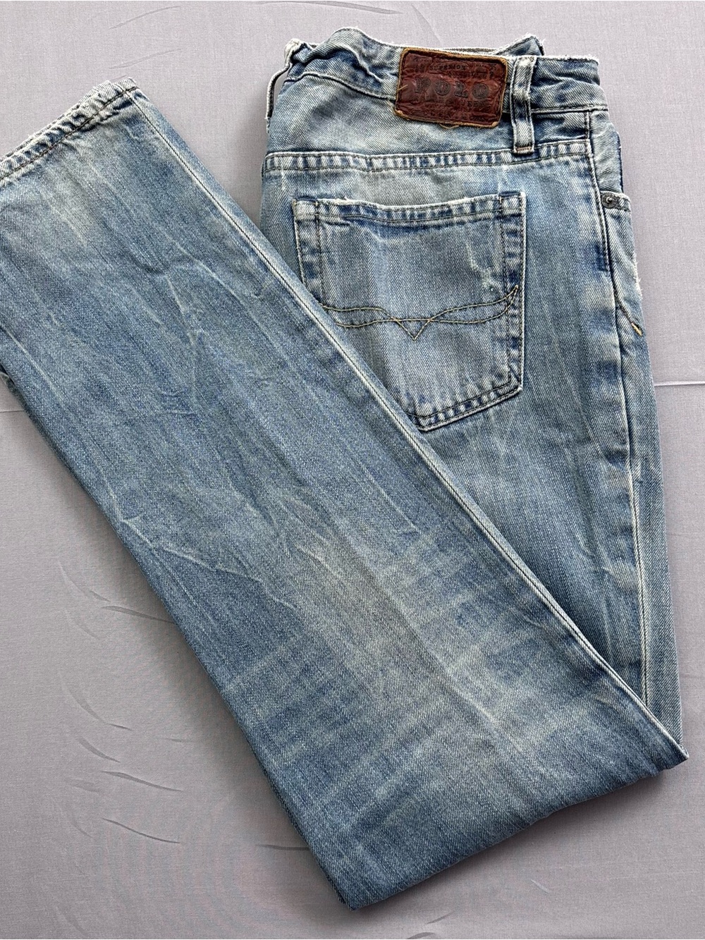 Polo by Ralph Lauren Light Blue Straight Leg Jeans